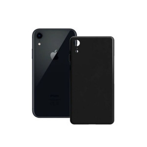 Pokrowiec na Komórkę iPhone XR Contact Silk TPU Czarny