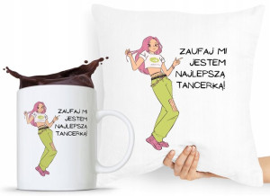 Dla Tancerki Zestaw Poduszka + Kubek Prezent