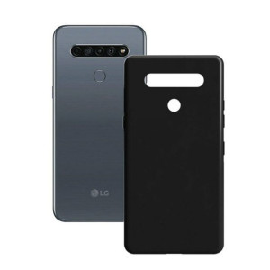 Pokrowiec na Komórkę LG K61 Contact Silk TPU Czarny