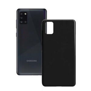 Pokrowiec na Komórkę Samsung Galaxy A31 Contact Silk TPU Czarny
