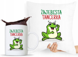 Dla Tancerki Zestaw Poduszka + Kubek Prezent
