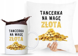 Dla Tancerki Zestaw Poduszka + Kubek Prezent
