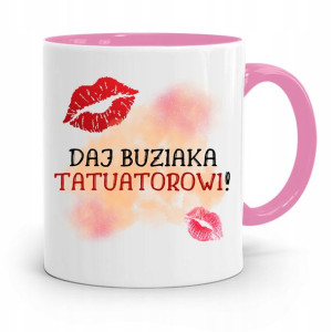 Dla Tatuażystki Tatuażysty Kubek Różowy Na Prezent