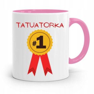 Dla Tatuażystki Tatuażysty Kubek Różowy Na Prezent