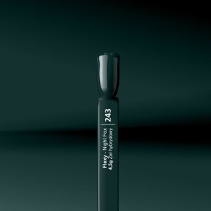 Lakiery Hybrydowe Flexy Night Fox 243 4.5 g
