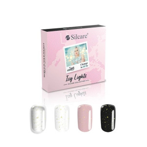 Lakiery Hybrydowe Flexy - Zestaw Icy Lights (4 x 4.5 g)