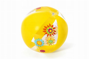 31036 Żółta Piłka nadmuchiwana Balon dla Dzieci