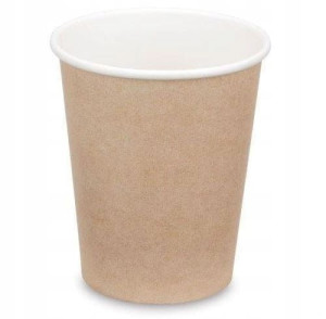 50 Jednorazowe Kubki Papierowe 350Ml Kraft Eko