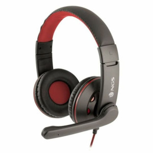 Słuchawki z Mikrofonem Gaming NGS VOX420DJ PC, PS4, XBOX, Smartphone Czarny