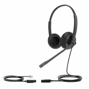 Słuchawki z Mikrofonem Yealink YHS34 Lite Dual Czarny