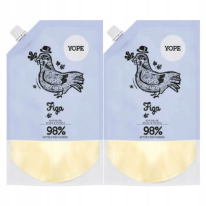 2x Uzupełniacz Mydło Naturalne w Płynie Figa 500ml