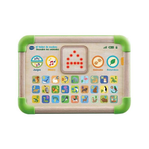 Tablet Interaktywny Dziecięcy Vtech Drewno zwierzęta (ES)