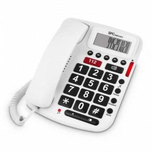 Telefon stacjonarny dla Seniorów Telecom 3293B Biały