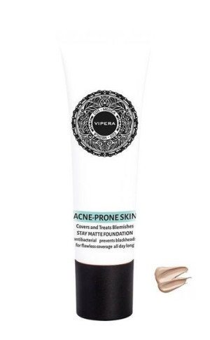  matująco-kryjący fluid do cery trądzikowej 02 Naturalny 25ml