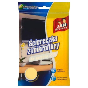 Jan Niezbędny, ściereczka z mikrofibry do sprzętu RTV, 1 szt.