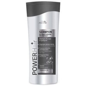 Joanna Power Hair, szampon do siwych włosów dla mężczyzn, 200 ml