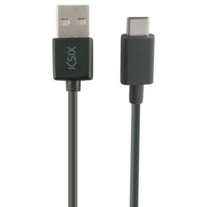 Kabel USB-C do USB KSIX 3 m Czarny