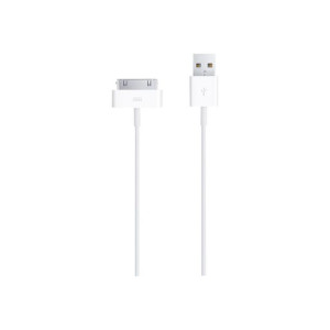 Kabel USB do Dock Apple 30-pin - USB2.0 Biały 1 m