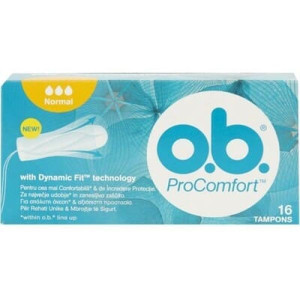 Tampony o.b. ProComfort, normal, 16 szt.
