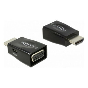 Adapter HDMI do VGA DELOCK 65902 1920 px Czarny
