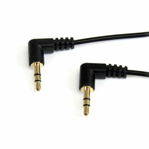 Kabel Audio Jack (3,5 mm) Startech MU1MMS2RA            Czarny 0,3 m