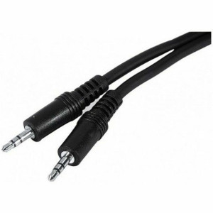 Kabel Audio Jack (3,5 mm) 3GO 3.5 mm M-M 3m 3 m Czarny
