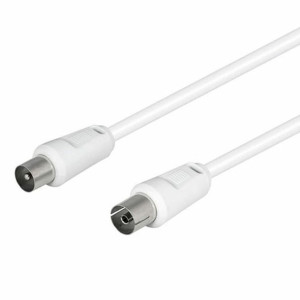 Kabel antenowy TM Electron Kontakt Męski/Kontakt Żeński 2,5 m