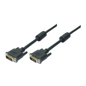 Kabel DVI LogiLink 2 m Czarny