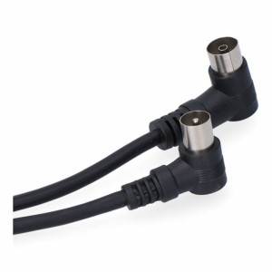 Kabel antenowy EDM Czarny 2,5 m