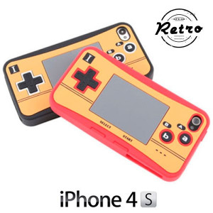 Silikonowy pokrowiec na iPhone'a Retro gra wideo