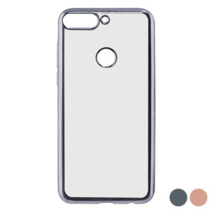 Pokrowiec na Komórkę Huawei Y7 2018 KSIX Flex Metal TPU Elastyczny