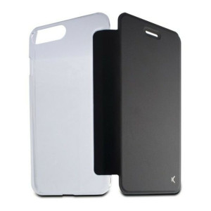 Case Folio na telefon komórkowy Iphone 8 Plus KSIX Crystal Czarny