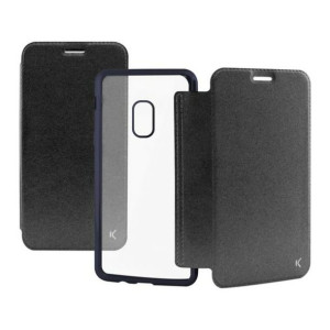 Case Folio na telefon komórkowy Galaxy J5 2017 Metal Czarny