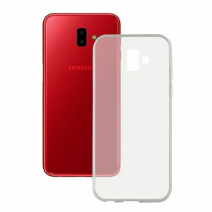 Pokrowiec na Komórkę Samsung Galaxy J6+ 2018 Flex TPU Przezroczysty