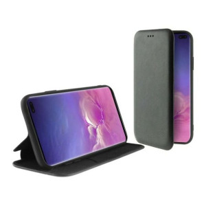 Case Folio na telefon komórkowy Galaxy S10 Plus KSIX Lite Czarny
