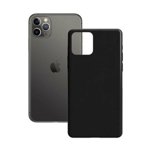 Pokrowiec na Komórkę iPhone 11 Pro Max Contact Silk TPU Czarny