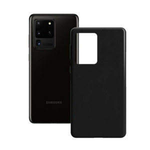 Pokrowiec na Komórkę Samsung Galaxy S20 Ultra Contact Silk TPU Czarny