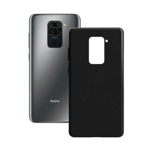 Pokrowiec na Komórkę Xiaomi Redmi 9 Contact Silk TPU Czarny