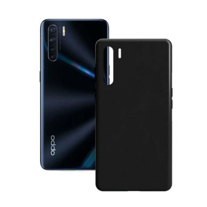 Pokrowiec na Komórkę Oppo A91 Contact Silk TPU Czarny