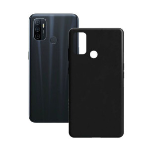 Pokrowiec na Komórkę Oppo A53s Contact Silk TPU Czarny