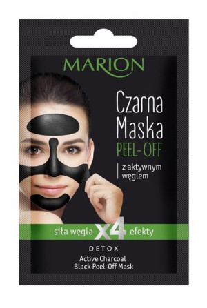 Detox Peel-Off Mask czarna maska z aktywnym węglem 6g