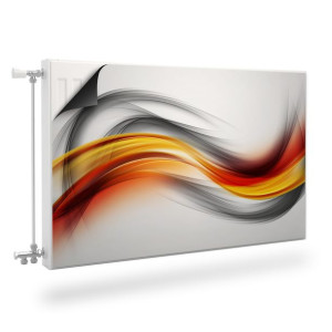 Maskownica MAGNETYCZNA Na Grzejnik Abstrakcyjna Fala 90cm x 60cm