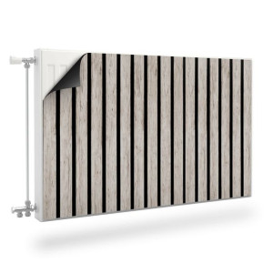 Maskownica MAGNETYCZNA Na Grzejnik LAMELE 3D Imitacja Drewna 100cm x 60cm