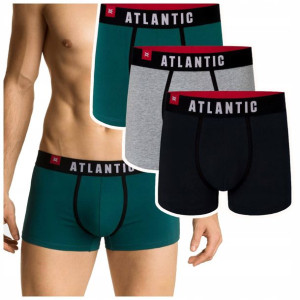 Bokserki męskie bawełniane Atlantic 3-Pack