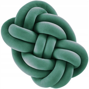 Poduszka Pleciona Supeł Knot Pillow Węzeł Śliczna
