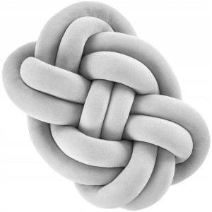 Poduszka Pleciona Supeł Knot Pillow Węzeł Śliczna