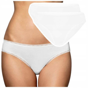 FIGI DAMSKIE bikini gładkie 2-pack Atlantic