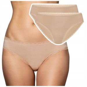 FIGI DAMSKIE bikini gładkie 2-pack Atlantic