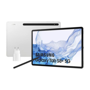 Tablet Samsung Galaxy Tab S8+ Srebrzysty 5G 12,4"