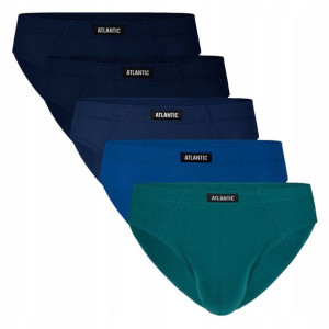 5 Pack slipy męskie SPORT dopasowane Atlantic
